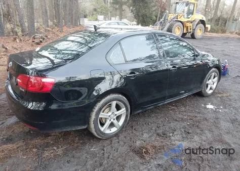 2012 Volkswagen Jetta 2.5L Se из США, поврежденный, VIN 3VWDX7AJXCM314217